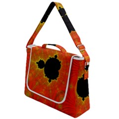 Fractal Mandelbrot Set Pattern Art Box Up Messenger Bag by Ravend