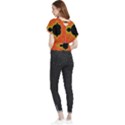 Fractal Mandelbrot Set Pattern Art Butterfly Chiffon Blouse View2