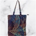 Fractal Abstract- Art Double Zip Up Tote Bag View1
