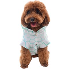 Abstract T- Shirt Honeycomb Pattern 4 Dog Coat