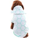 Abstract T- Shirt Honeycomb Pattern 4 Dog Coat View2