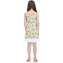 Art T- Shirt Brown Bunnies And Orange Carrots On Goldenrod Easter Pattern T- Shirt Kids  Lightweight Sleeveless Dress View2