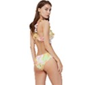Bird Lover T- Shirtbird T- Shirt (18) Low Cut Ruffle Edge Bikini Set View3