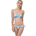 Bird Lover T- Shirtbird T- Shirt (2) Twist Bandeau Bikini Set View1