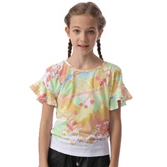 Bird Lover T- Shirtbird T- Shirt (20) Kids  Cut Out Flutter Sleeves