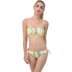 Bird Lover T- Shirtbird T- Shirt (25) Twist Bandeau Bikini Set