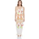 Bird Lover T- Shirtbird T- Shirt (38) Sleeveless Tie Ankle Chiffon Jumpsuit View1