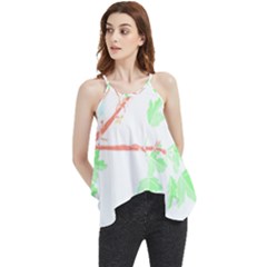 Bird Lover T- Shirtbird T- Shirt (4) Flowy Camisole Tank Top
