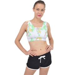 Bird Lover T- Shirtbird T- Shirt (5) V-back Sports Bra