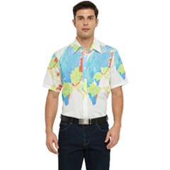 Bird Lover T- Shirtbird T- Shirt (9) Men s Short Sleeve Pocket Shirt 