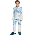 Bird T- Shirt Bird T- Shirt Kids  Long Sleeve Velvet Pajamas Set View1
