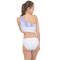 Blue Ridge Mountains T- Shirt Mountain Range T- Shirt Spliced Up Bikini Top  View2