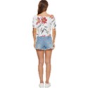 Botanical T- Shirt Botanical Graceful Chag T- Shirt Button up blouse View4
