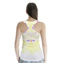 Butterfly Art T- Shirtbutterfly T- Shirt (4) Racer Back Sports Top View2
