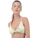 Butterfly Art T- Shirtbutterfly T- Shirt (4) Knot Up Bikini Top View1