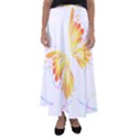 Butterfly Design T- Shirtbutterfly T- Shirt (1) Flared Maxi Skirt View1