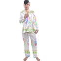 Butterfly Lover T- Shirtbutterfly T- Shirt Men s Long Sleeve Satin Pajamas Set View1