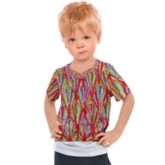 Colorful Design T- Shirt Bright Shells  T- Shirt Kids  Sports Tee
