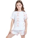 Doberman Pinscher T- Shirt Doberman Pinscher Dog Pattern T- Shirt Kids  Tee And Sports Shorts Set View1