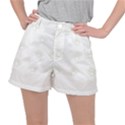 Dog Paw Print T- Shirt Paw Pattern T- Shirt Ripstop Shorts View1