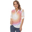 Dynamo T- Shirt Dynamo T- Shirt Zip Up Long Sleeve Blouse View2