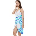 Easter Eggs T- Shirt Easter Egg Design T- Shirt Wrap Frill Dress View2