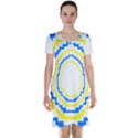 Easter Eggs T- Shirt Easter Eggs Pattern T- Shirt Short Sleeve Nightdress View1