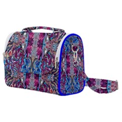 Abstract Blend Repeats Satchel Shoulder Bag