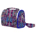 Abstract Blend Repeats Satchel Shoulder Bag View1