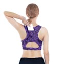 Purple Scales! Sports Bra With Pocket View2