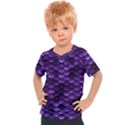 Purple Scales! Kids  Sports Tee View1