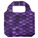 Purple Scales! Premium Foldable Grocery Recycle Bag View1
