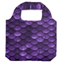 Purple Scales! Premium Foldable Grocery Recycle Bag View2