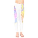 Feathers Design T- Shirtfeathers T- Shirt (3) Kids  Leggings View1