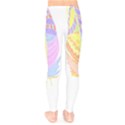 Feathers Design T- Shirtfeathers T- Shirt (3) Kids  Leggings View2