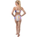 Feathers Design T- Shirtfeathers T- Shirt (4) Tied Up Two Piece Swimsuit View2