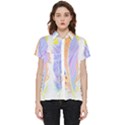 Feathers Design T- Shirtfeathers T- Shirt Short Sleeve Pocket Shirt View1
