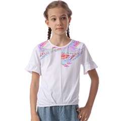 Fishing Is My Life T- Shirtfish T- Shirt Kids  Cuff Sleeve Scrunch Bottom Tee