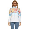 Fishing Lover T- Shirtfish T- Shirt (3) Women s Puffer Bubble Jacket Coat View1