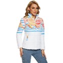 Fishing Lover T- Shirtfish T- Shirt (3) Women s Puffer Bubble Jacket Coat View3