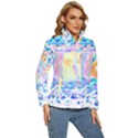 Fishing Lover T- Shirtfish T- Shirt (6) Women s Puffer Bubble Jacket Coat View3