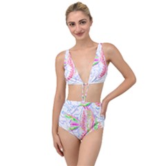 Fishing Lover T- Shirtfish T- Shirt Tied Up Two Piece Swimsuit