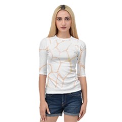 Giraffe T- Shirt Giraffe Spots T- Shirt Quarter Sleeve Raglan Tee
