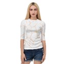 Giraffe T- Shirt Giraffe Spots T- Shirt Quarter Sleeve Raglan Tee View1