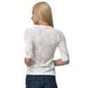Giraffe T- Shirt Giraffe Spots T- Shirt Quarter Sleeve Raglan Tee View2