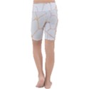 Giraffe T- Shirt Giraffe Spots T- Shirt Kids  Lightweight Velour Cropped Yoga Leggings View4