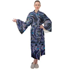 Dweeb Design Maxi Velour Kimono