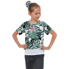 Hawaii T- Shirt Hawaii Creative T- Shirt Kids  Mesh Piece Tee