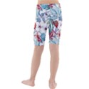 Hawaii T- Shirt Hawaii Flora Pattern T- Shirt Kids  Mid Length Swim Shorts View2