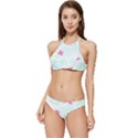 Hawaii T- Shirt Hawaii Flower Bird Fashion T- Shirt Banded Triangle Bikini Set View1